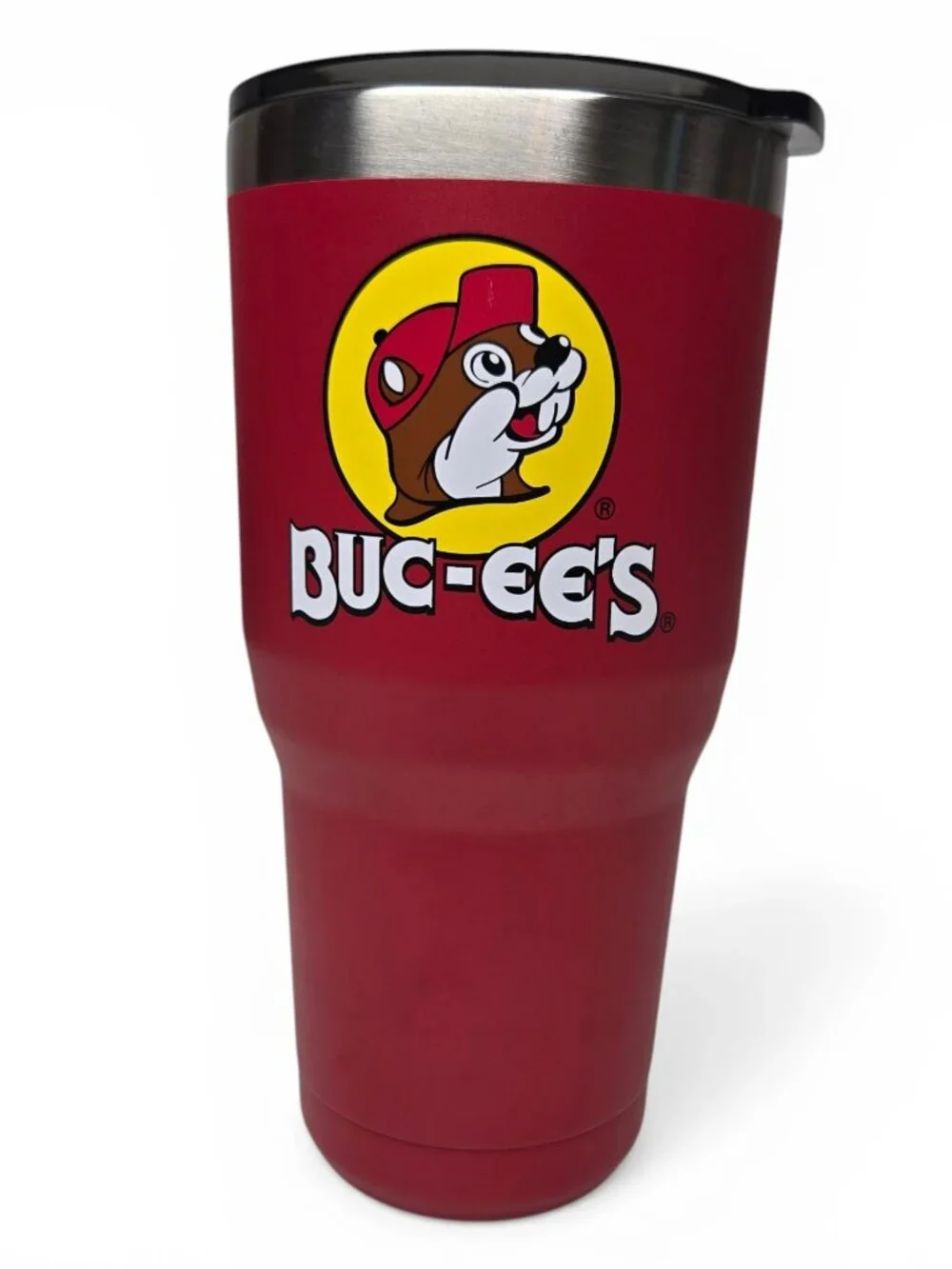 Buc-ee's Red Stainless Steel Tumbler double Walled Vacuum Insulated‎ 30 ounce